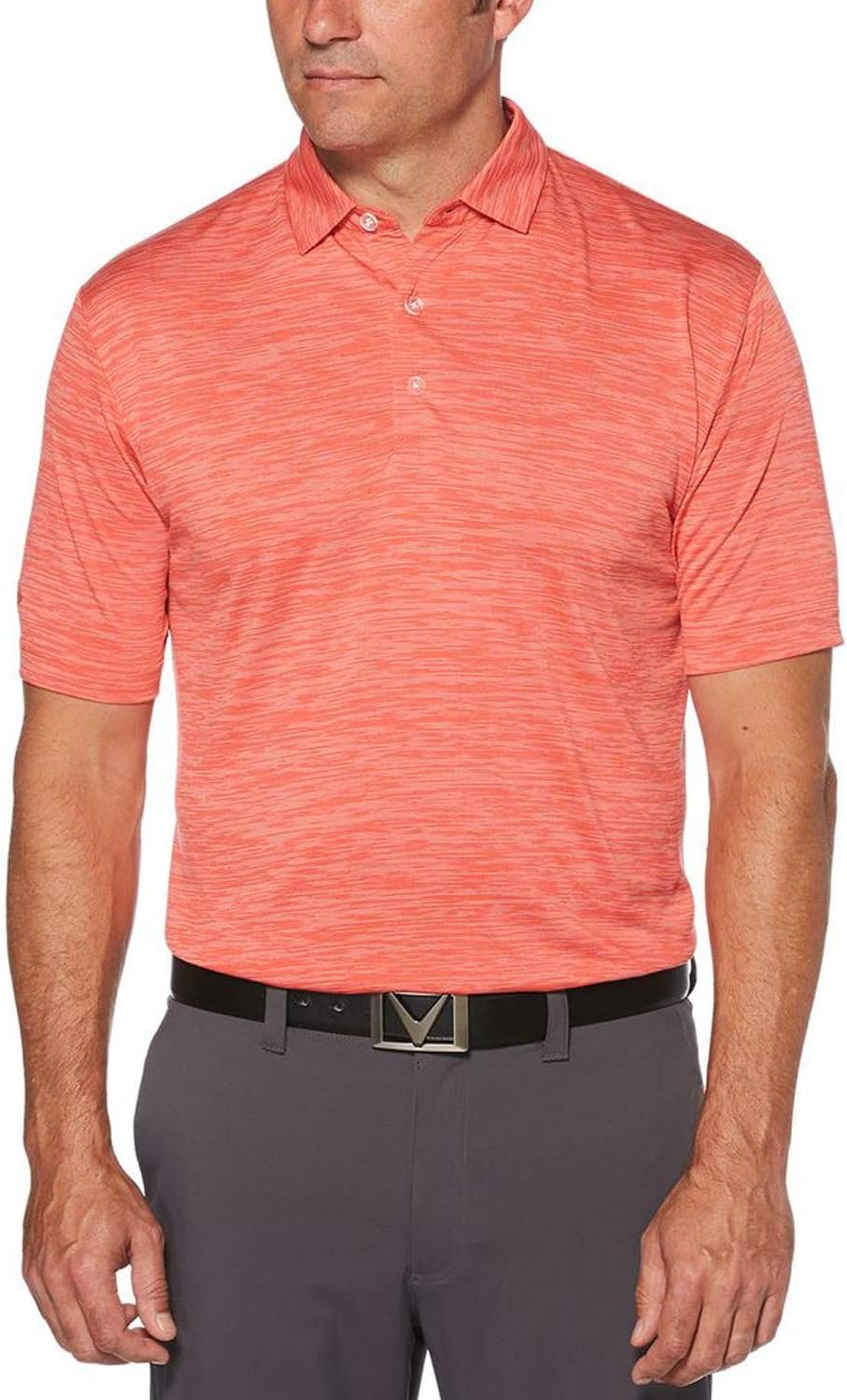 Callaway Mens Broken Stripe Golf Polo, Sun Protection, Moisture-Wicking,...