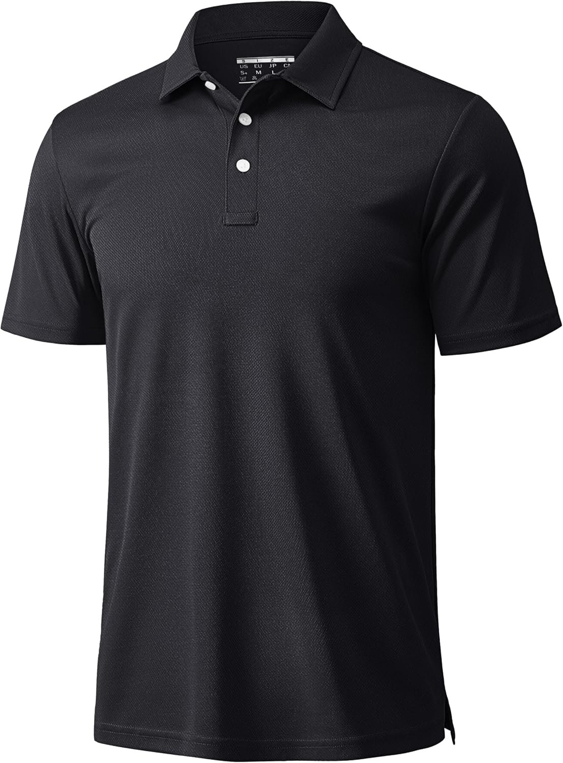 MAGCOMSEN Men's Polo Shirts 3 Buttons Casual Work T Shirts Quick Dry Short...