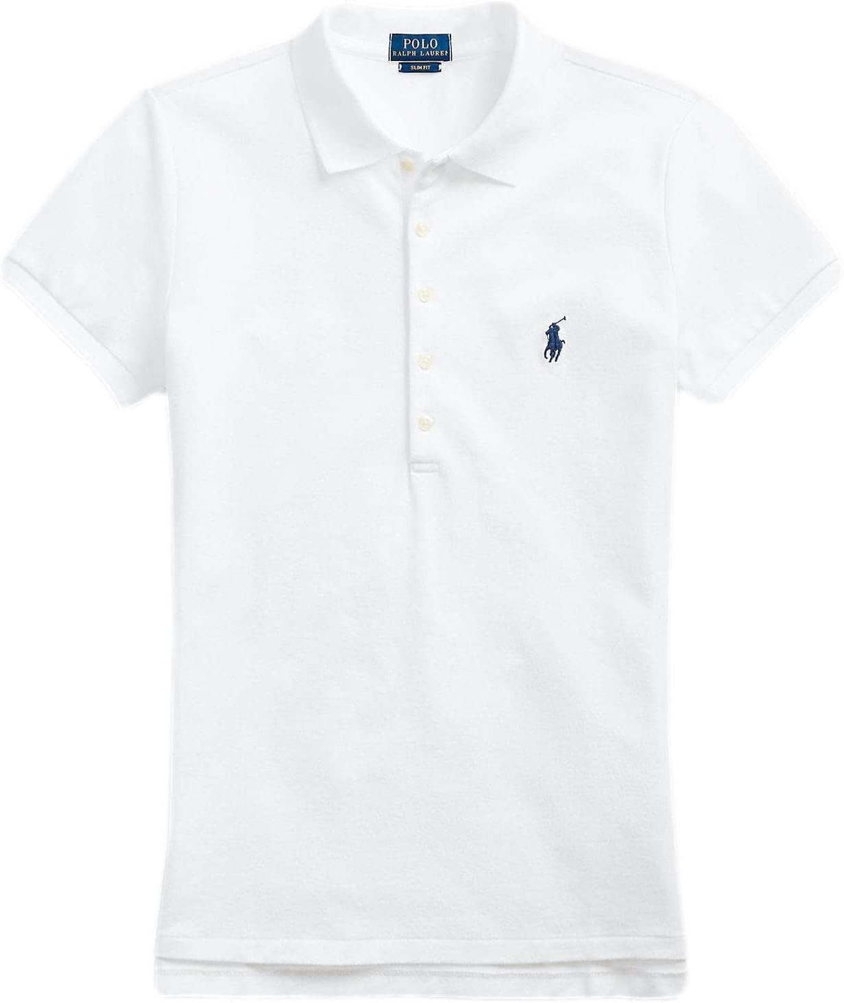 POLO RALPH LAUREN Women's Slim Fit Mesh Polo Shirt