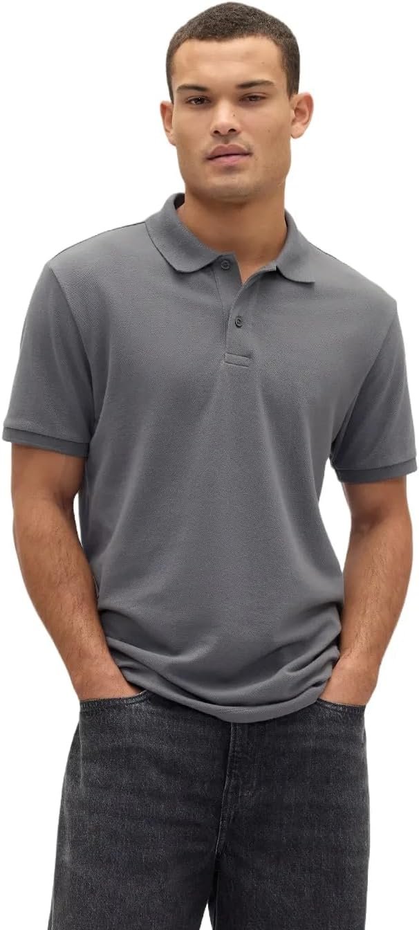 Gap Men's Stretch Pique Polo Shirt
