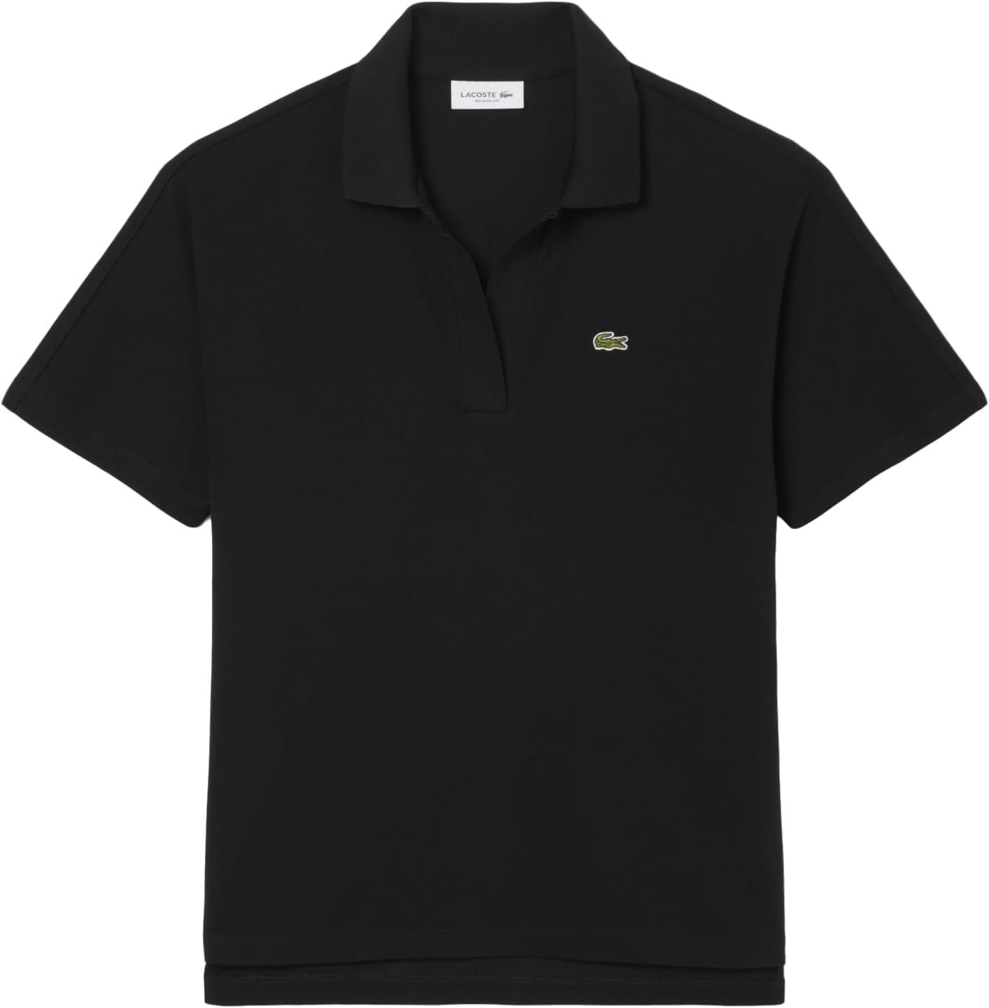 Lacoste Women's Relaxed Fit Fluid Piqué Polo Shirt