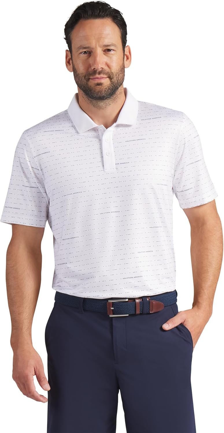 PUMA Men's X Volition Morse Golf Polo
