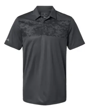 Men's Camo Chest Print Polo