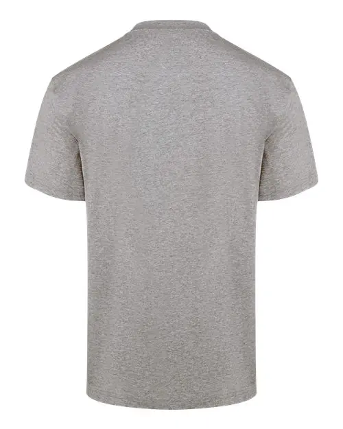 Men's Tall Heavyweight Traditional Short Sleeve Henley - Image 8