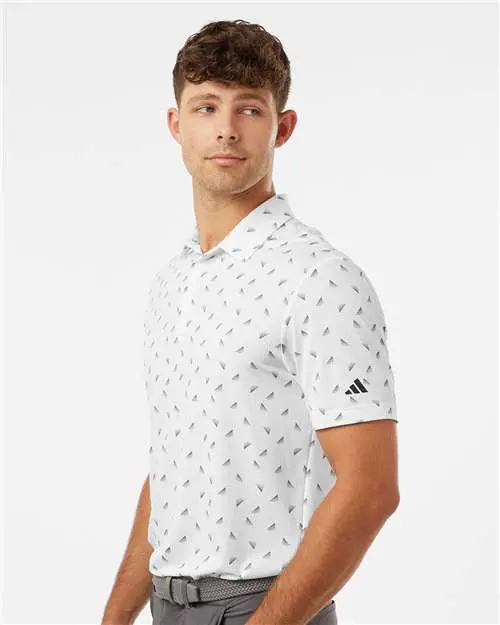 Men's Ultimate365 Mesh Print Polo - Image 11