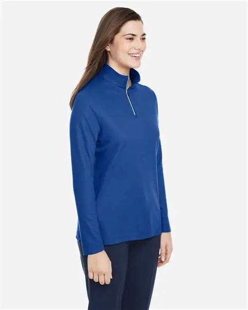 Women's Fusion ChromaSoft™ Pique Quarter-Zip Pullover - Image 29