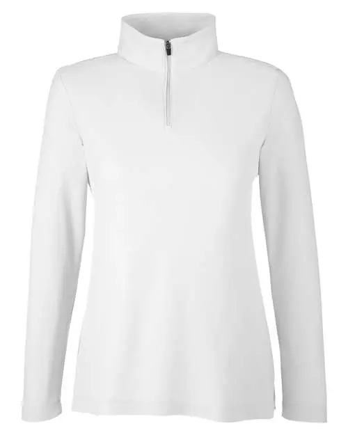 Women's Fusion ChromaSoft™ Pique Quarter-Zip Pullover - Image 31