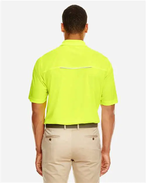 Men's Radiant Performance Piqué Polo with Reflective Piping - Image 4