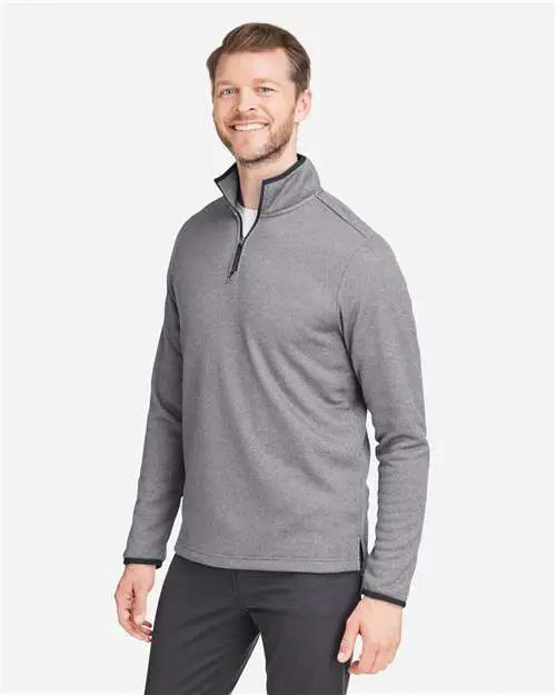 Men's Venture Heathered Stripe Quarter-Zip Pullover - Image 5