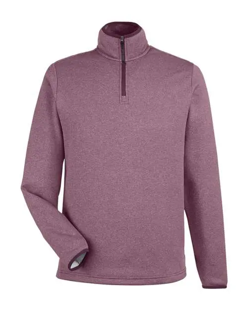 Men's Venture Heathered Stripe Quarter-Zip Pullover - Image 7