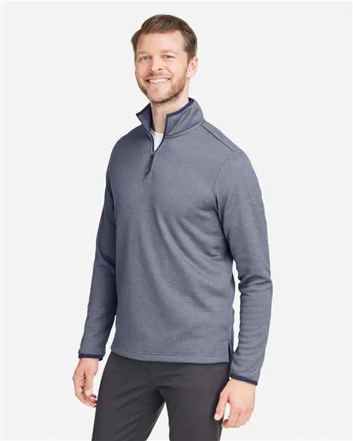 Men's Venture Heathered Stripe Quarter-Zip Pullover - Image 17