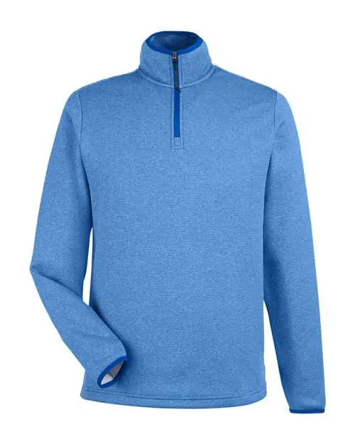 Men's Venture Heathered Stripe Quarter-Zip Pullover - Image 19