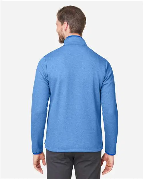 Men's Venture Heathered Stripe Quarter-Zip Pullover - Image 24