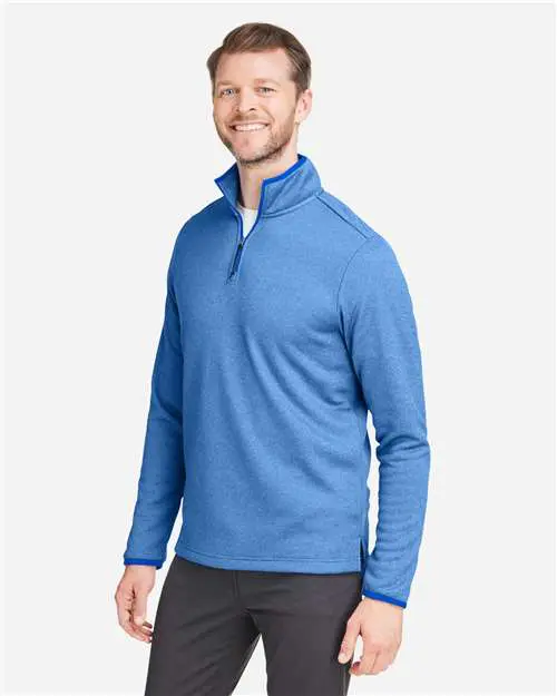 Men's Venture Heathered Stripe Quarter-Zip Pullover - Image 23