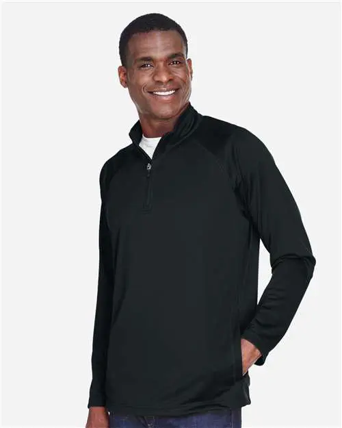 Men's Stretch Tech-Shell® Compass Quarter-Zip Pullover - Image 4