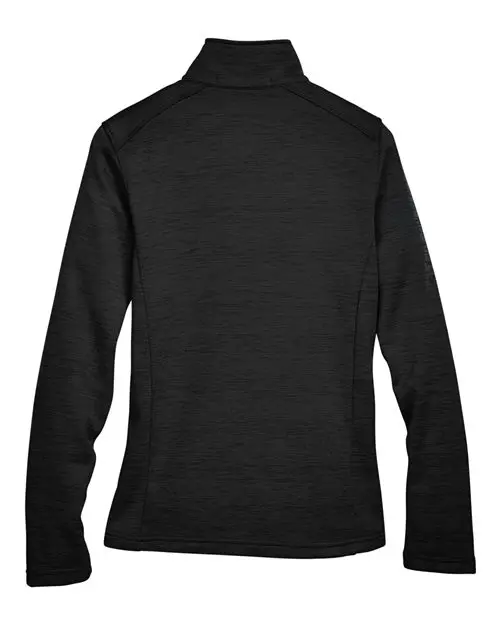 Women's Newbury Mélange Fleece Quarter-Zip Pullover - Image 2