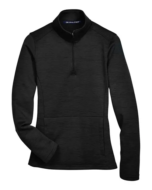 Women's Newbury Mélange Fleece Quarter-Zip Pullover