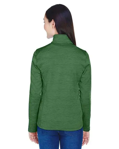 Women's Newbury Mélange Fleece Quarter-Zip Pullover - Image 15