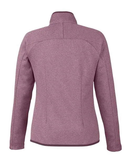 Women's Venture Heathered Stripe Full-Zip - Image 2