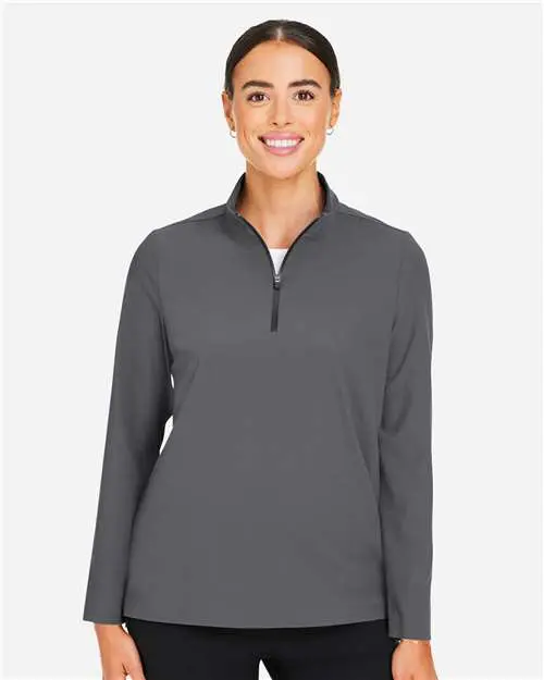 Women's CrownLux Performance® Windsor Welded Quarter-Zip Pullover - Image 4