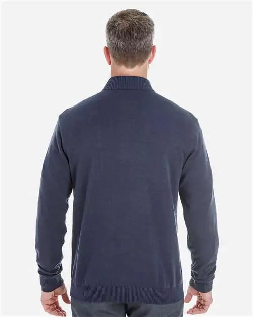 Men's Manchester Fully-Fashioned Quarter-Zip Pullover Sweater - Image 4