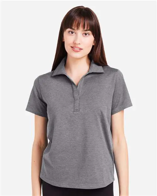 Women's Fairway Marbled Jersey Polo - Image 4