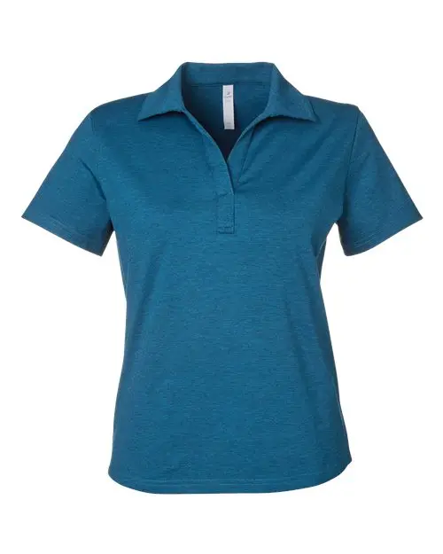 Women's Fairway Marbled Jersey Polo - Image 19