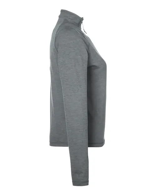Women's Fairway Marbled Jersey Quarter-Zip Pullover - Image 15