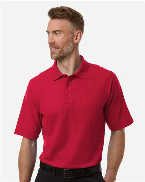 Men's Tall Maverick CVC Pique Polo - Image 4