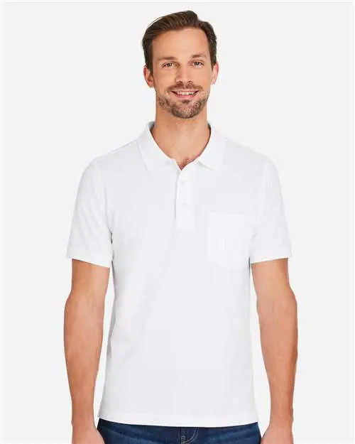 Men's Valiant Cotton Snag Protect Pocket Polo - Image 4