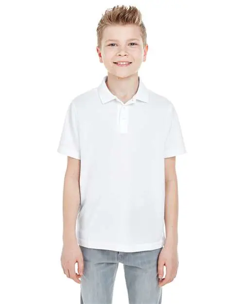 Youth Cool & Dry Mesh Piqué Polo - Image 18