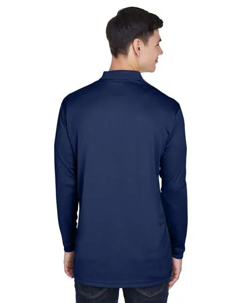 Men's Cool & Dry Sport Long Sleeve Polo - Image 6