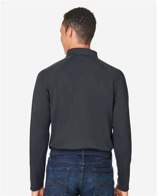 Men's Charge Snag and Soil Protect Long Sleeve Polo - Image 12