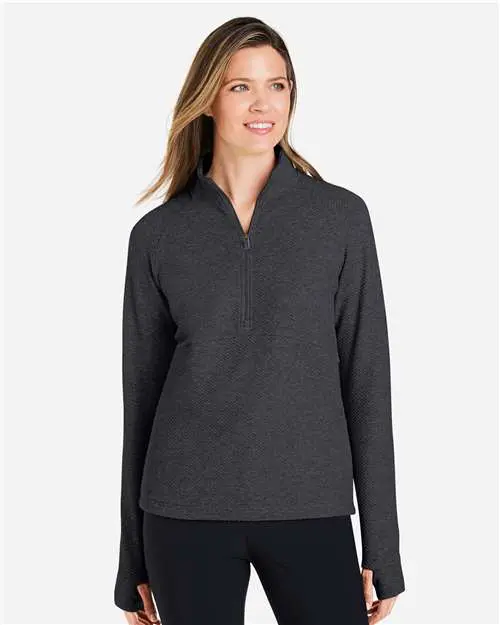Women's Spirit Textured Quarter-Zip Pullover - Image 4