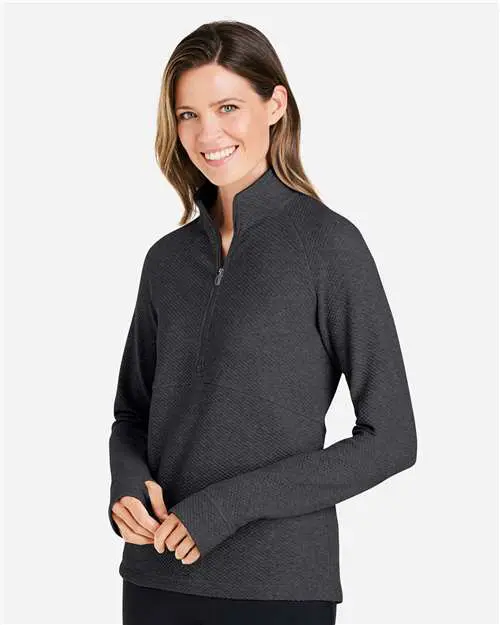Women's Spirit Textured Quarter-Zip Pullover - Image 5