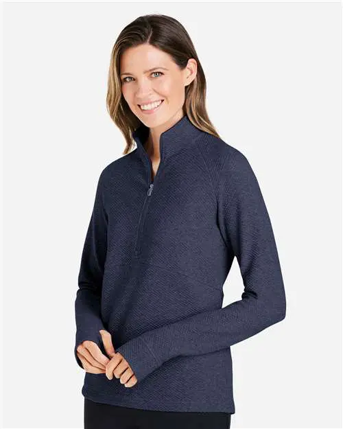 Women's Spirit Textured Quarter-Zip Pullover - Image 11