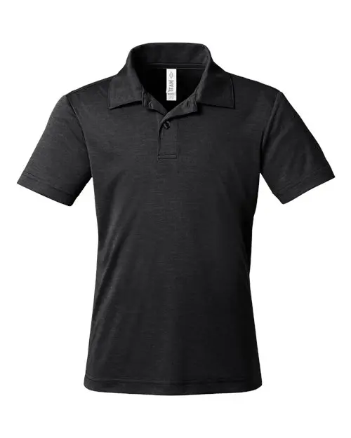 Youth Zone Sonic Heather Performance Polo - Image 7