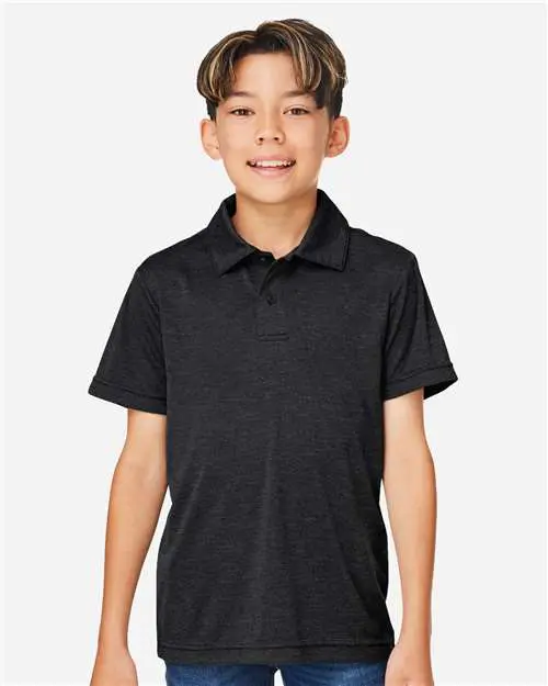 Youth Zone Sonic Heather Performance Polo - Image 10