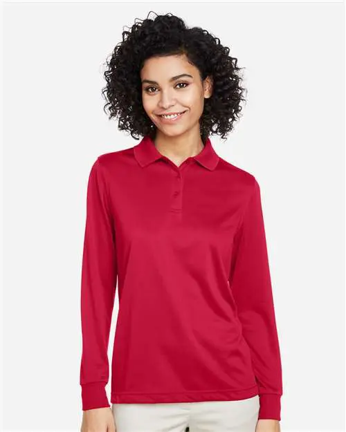 Women's Advantage Snag Protection Plus IL Long Sleeve Polo - Image 10