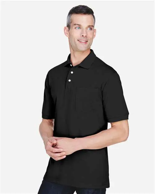 Men's Easy Blend™ Polo with Pocket - Image 4