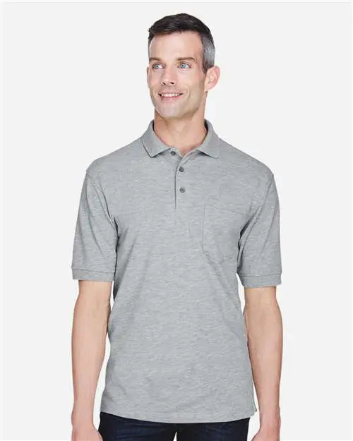 Men's Easy Blend™ Polo with Pocket - Image 8