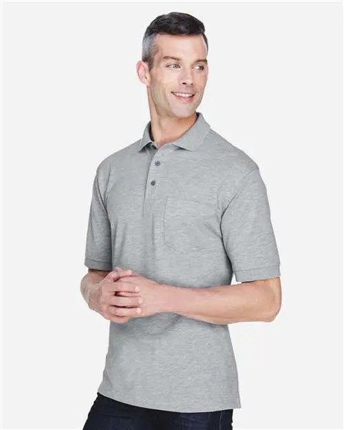 Men's Easy Blend™ Polo with Pocket - Image 9