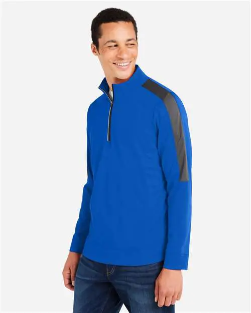 Men's Market Snag Protect Mesh Colorblock Quarter-Zip Pullover - Image 17
