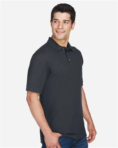 Men's Tall Cotton Pique Polo - Image 4