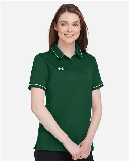 Women's Tipped Teams Performance Polo - Image 11