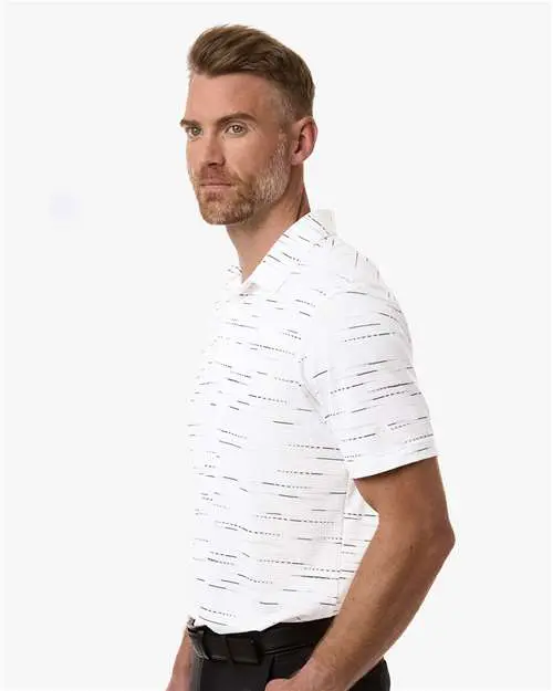 Men's Ultimate365 Mesh Glimmer Print Polo - Image 5
