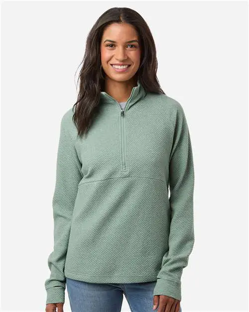 Women's Spirit Textured Quarter-Zip Pullover - Image 25
