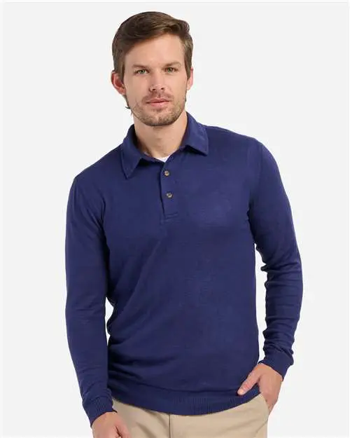 Men's Cuddle Sweater Polo - Image 7
