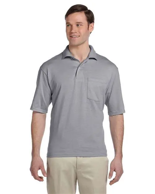 Men's SpotShield® 50/50 Polo with Pocket - Image 7