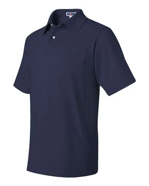 Men's SpotShield® 50/50 Polo with Pocket - Image 2